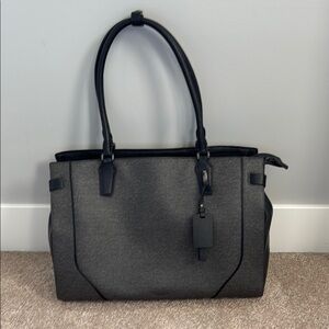 Tumi Black and Gray Laptop Bag